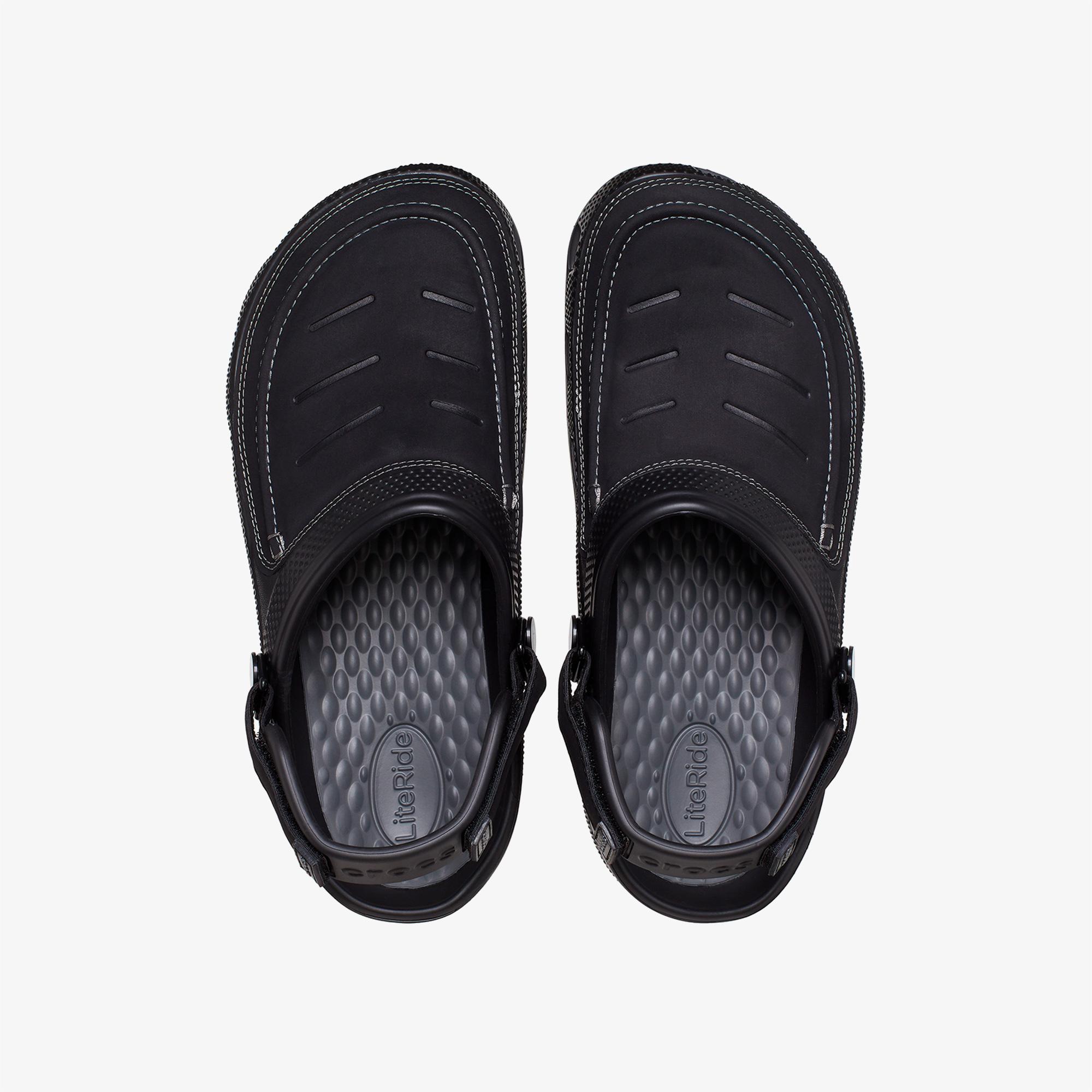 Crocs Yukon Vista II LiteRide Erkek Siyah Terlik