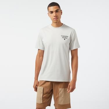  Converse All Star Erkek Beyaz T-Shirt