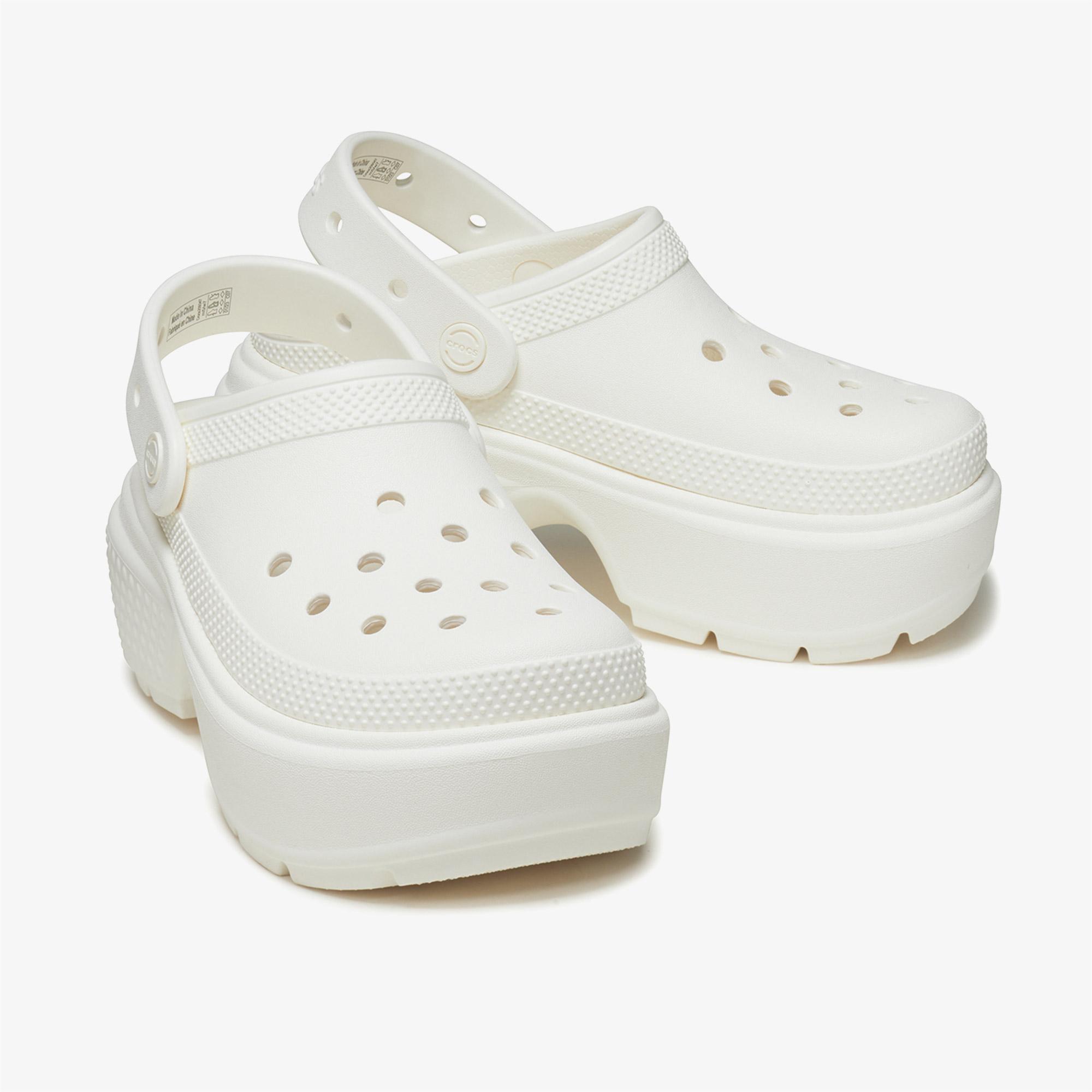 Crocs Stomp Clog Unisex Beyaz Terlik