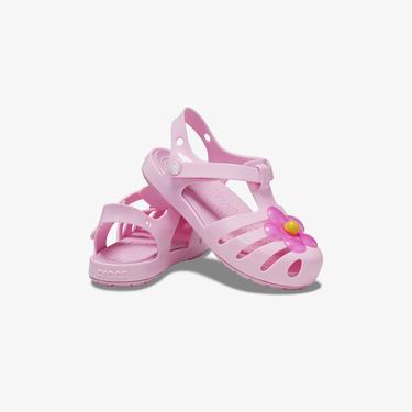  Crocs Isabella Charm T Bebek Pembe Sandalet