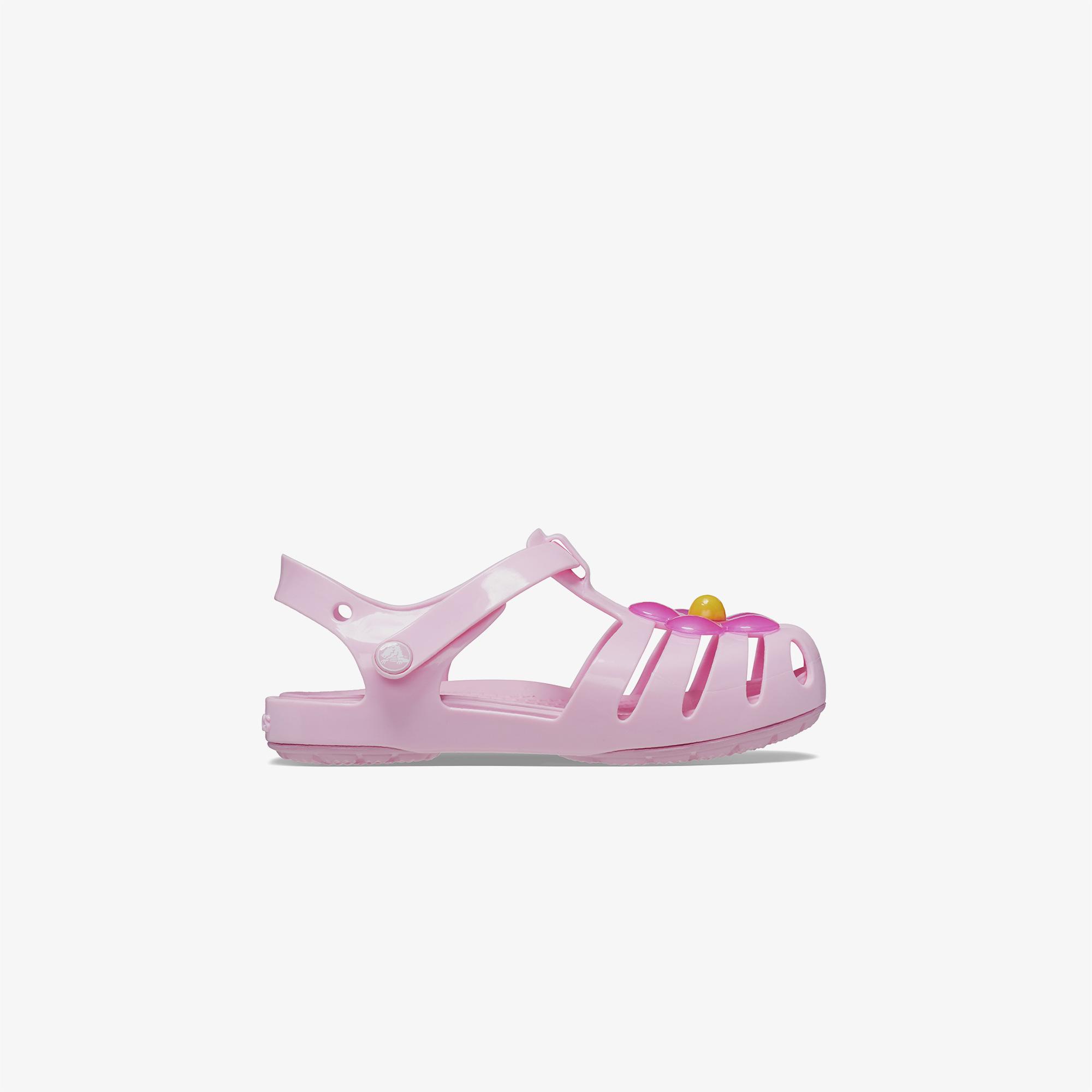 Crocs Isabella Charm T Bebek Pembe Sandalet