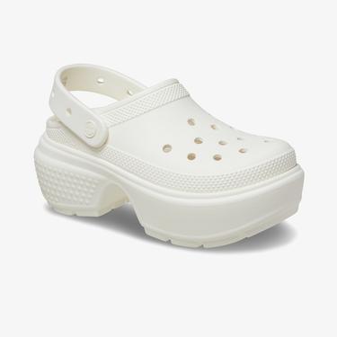  Crocs Stomp Clog Unisex Beyaz Terlik