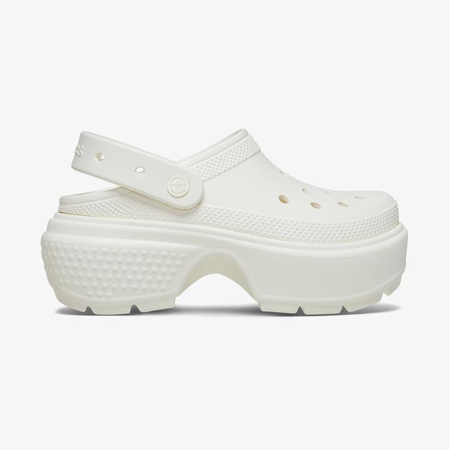  Crocs Stomp Clog Unisex Beyaz Terlik