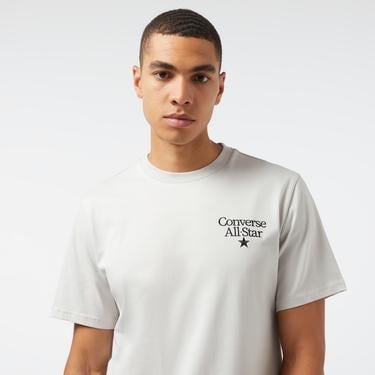  Converse All Star Erkek Beyaz T-Shirt