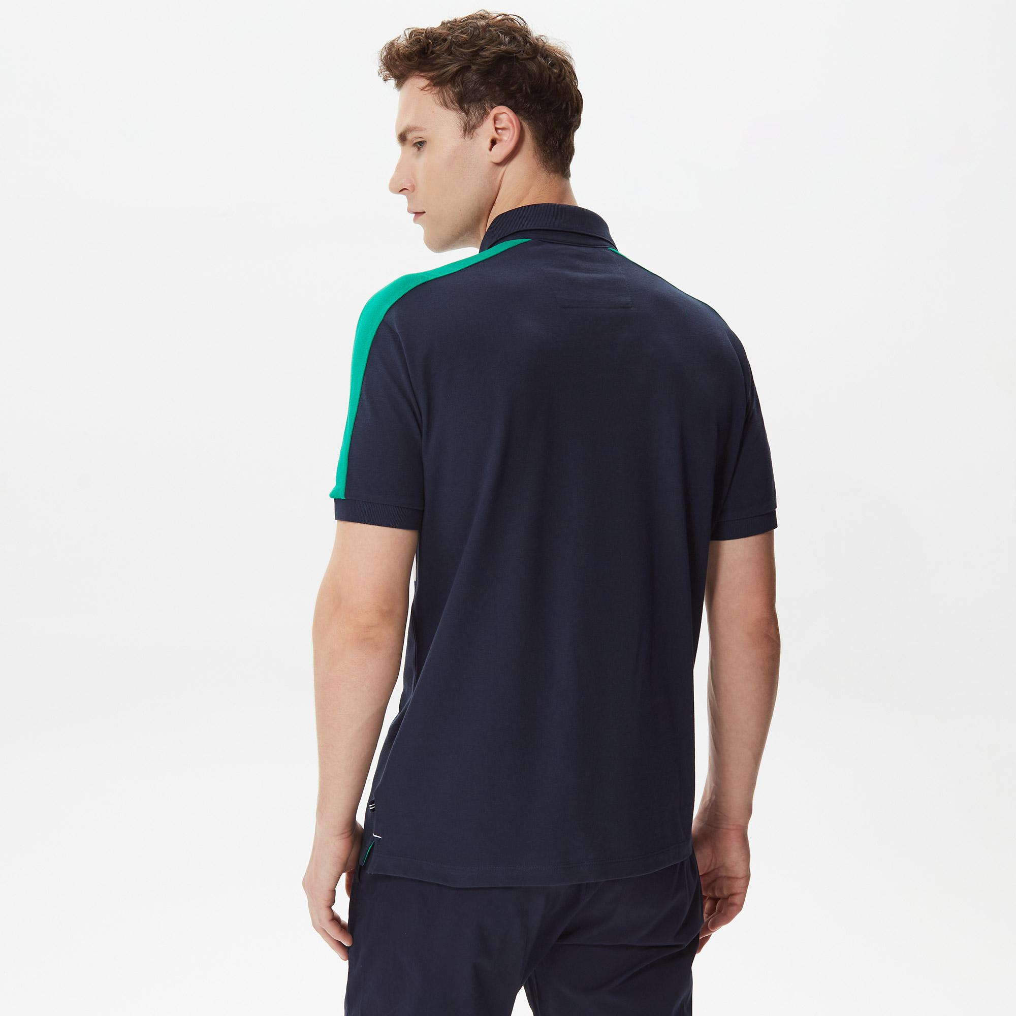 Nautica Erkek Lacivert Classic Fit Kısa Kollu Polo