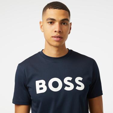  Boss Thinking 1 Erkek Lacivert T-Shirt