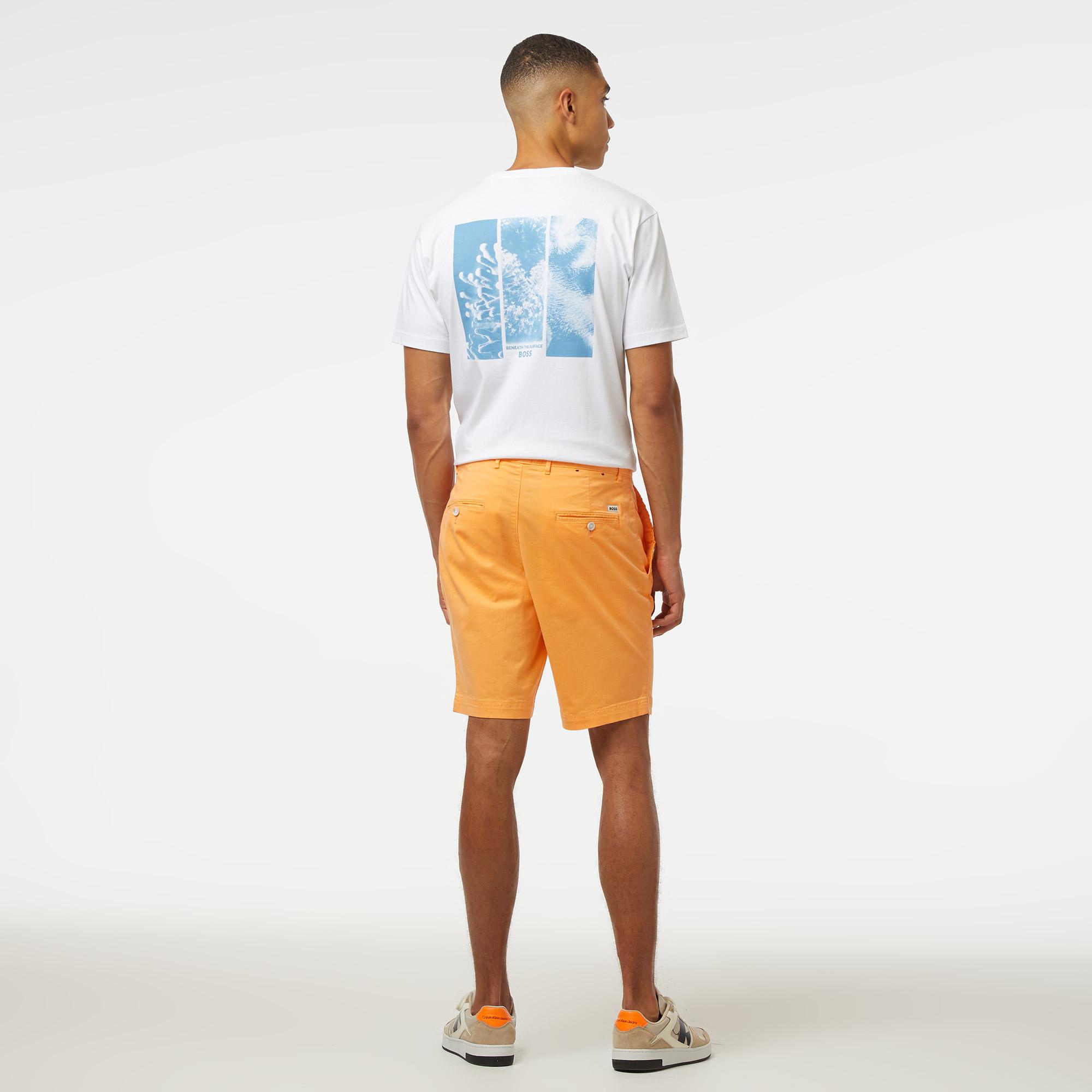 Boss Slice Erkek Turuncu Şort