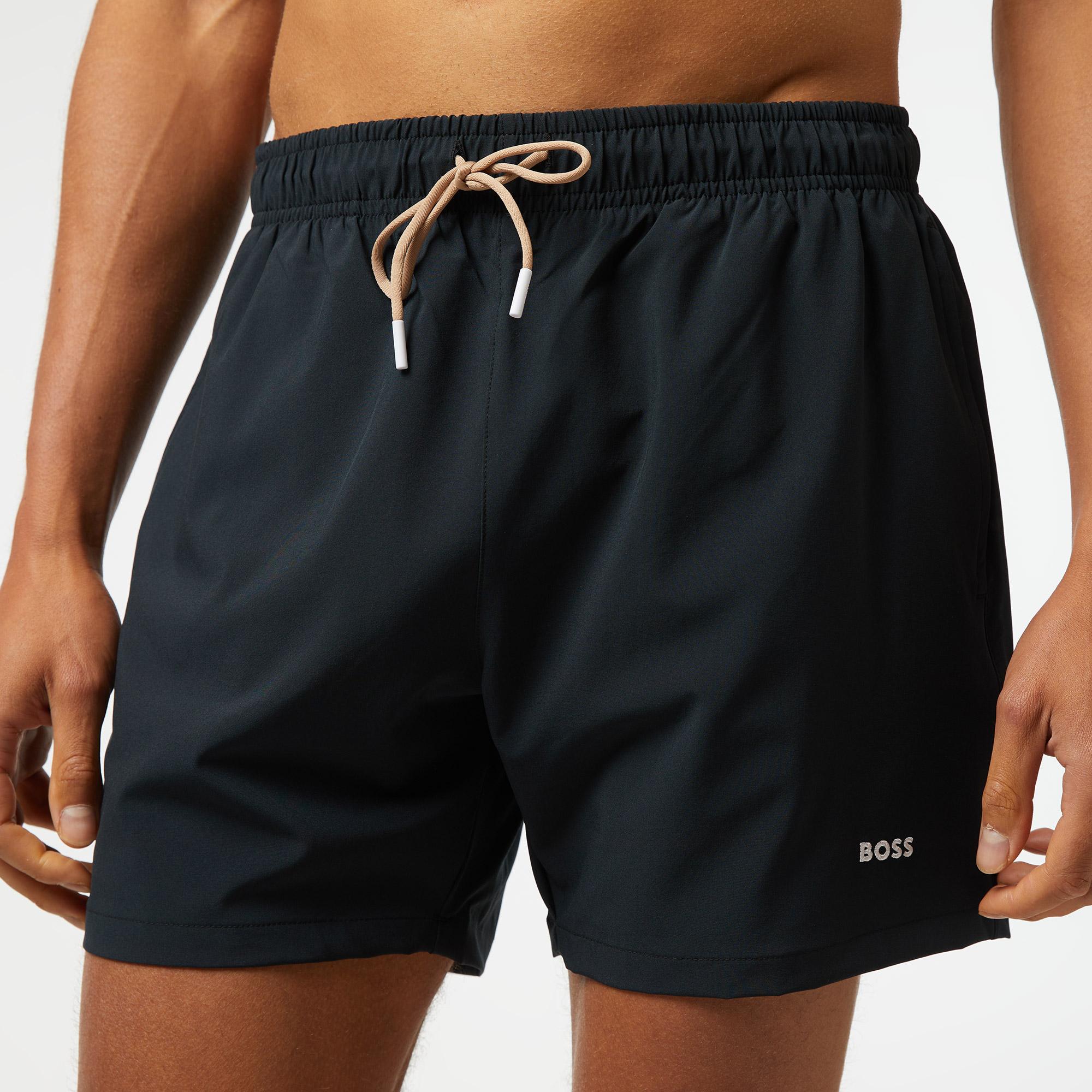 Boss Tio Erkek Siyah Mayo Şort