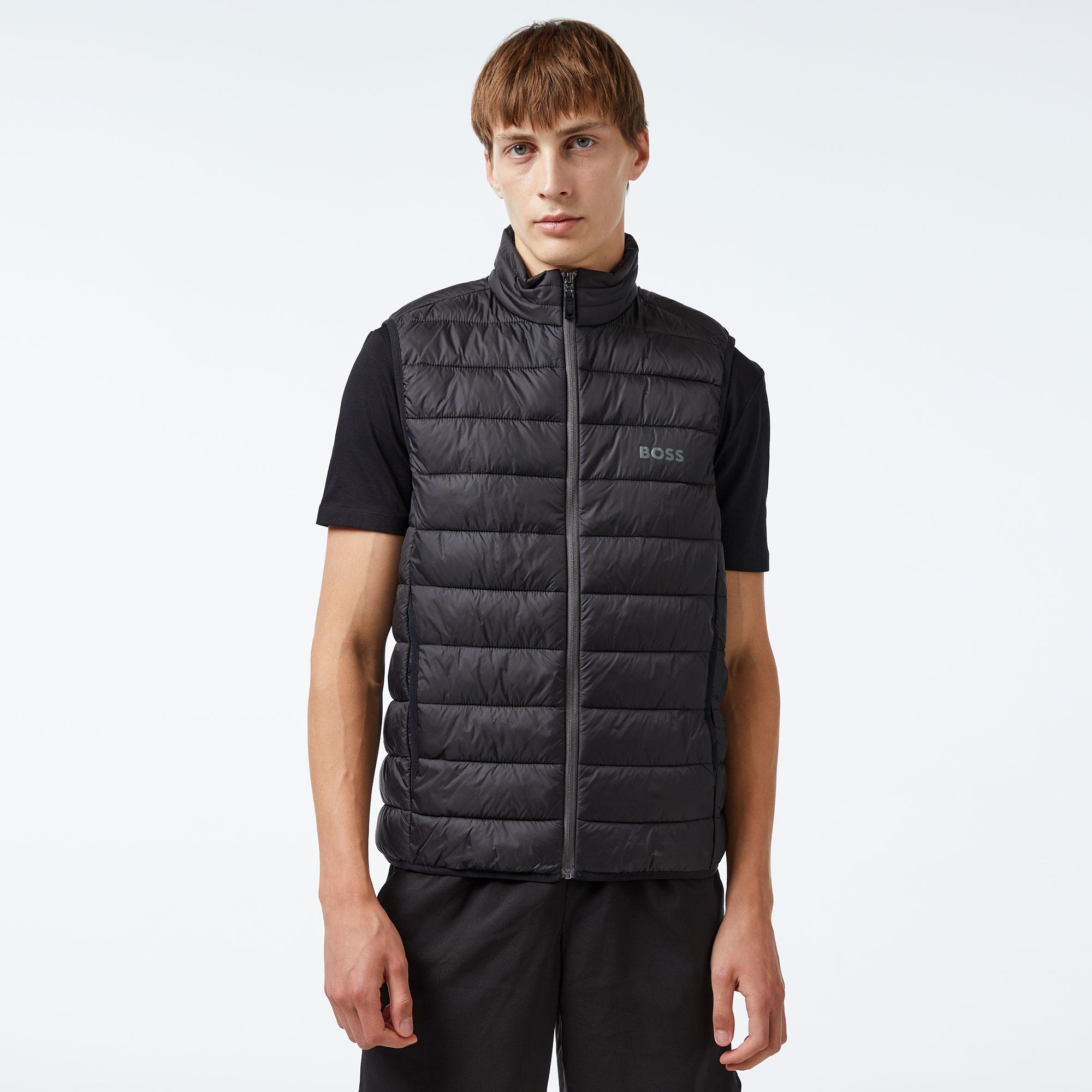 Boss Erkek Siyah Yelek