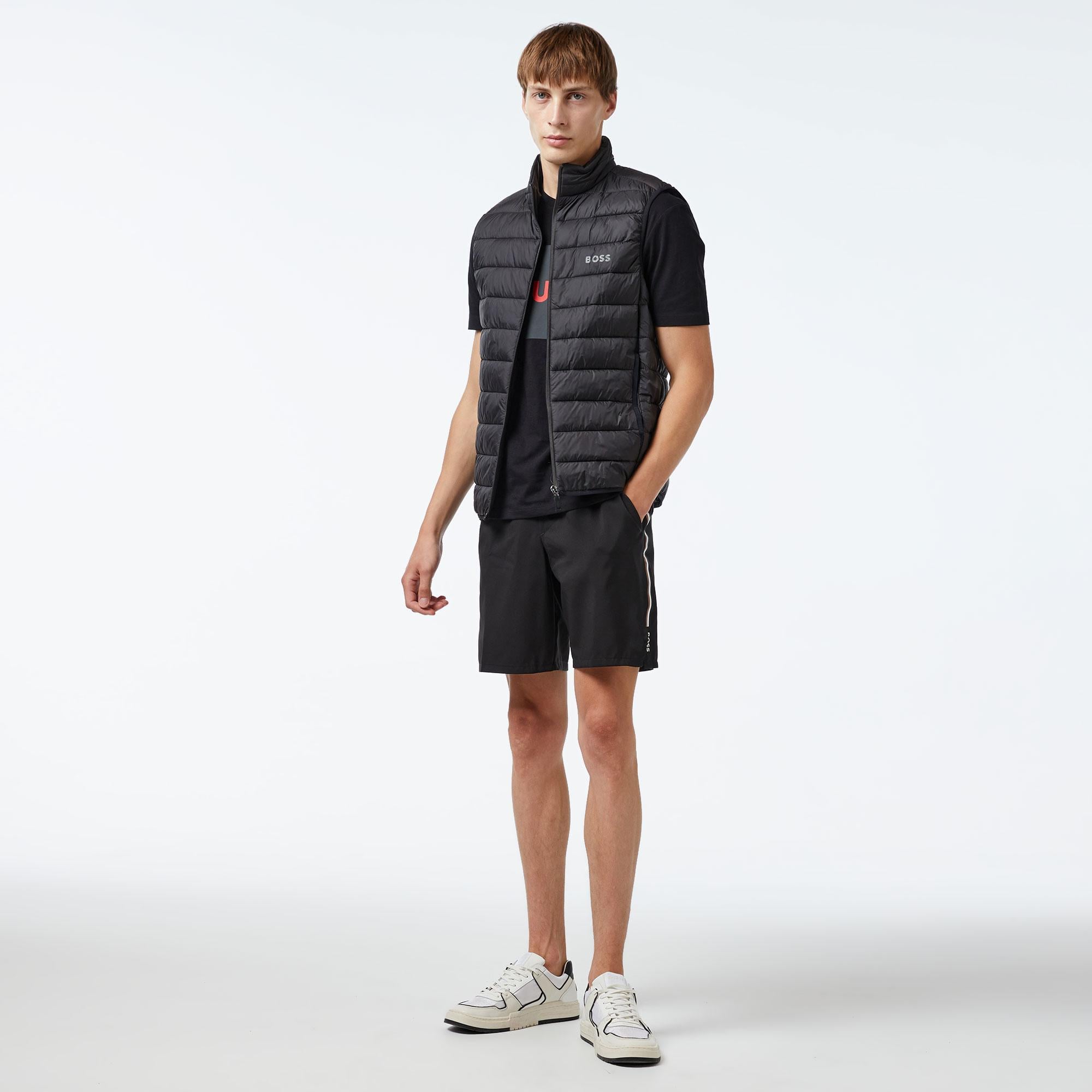 Boss Erkek Siyah Yelek