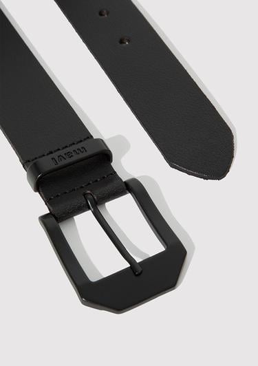  Mavi Siyah Deri Kemer 0911647-900