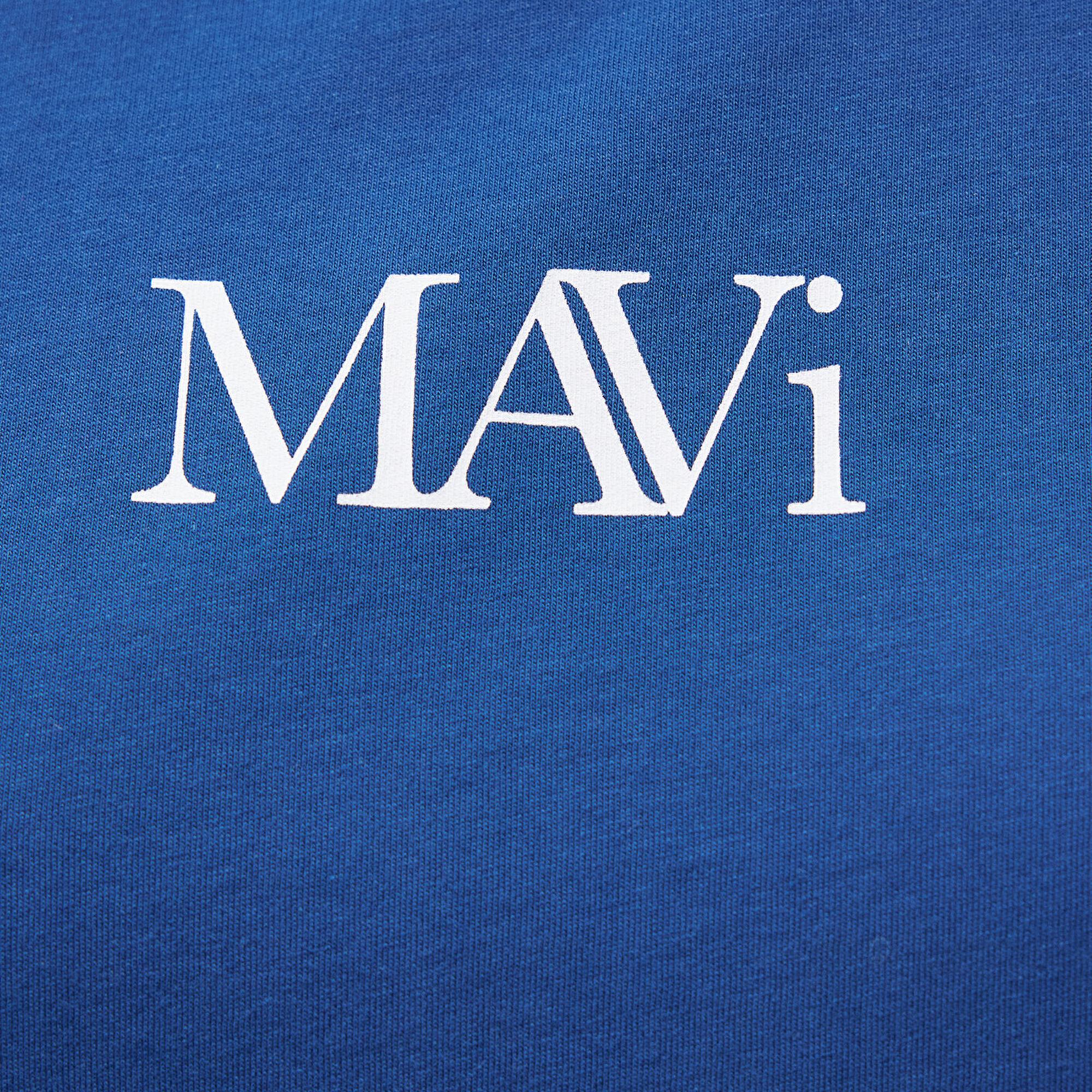 Mavi Mavi Logo Baskılı Lacivert Tişört Regular Fit / Normal Kesim 1611594-82625