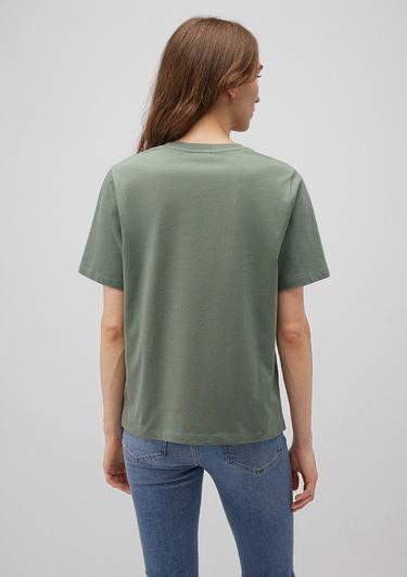  Mavi Mavi Logo Baskılı Yeşil Tişört Regular Fit / Normal Kesim 1611594-81976