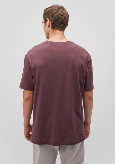  Mavi Kahverengi Basic Tişört Loose Fit / Bol Rahat Kesim 0612228-70260