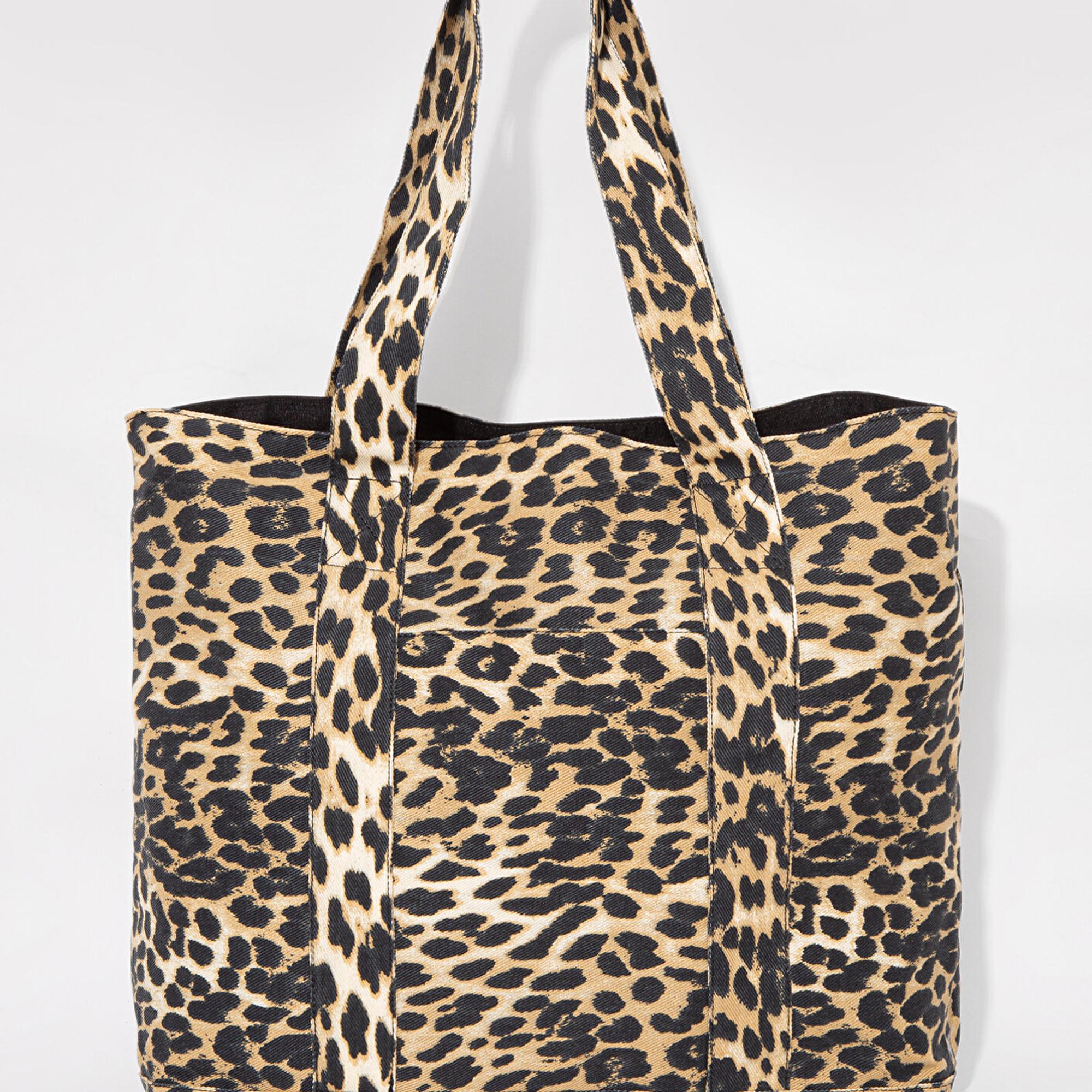 Mavi Leopar Baskılı Çanta 1913022-26823