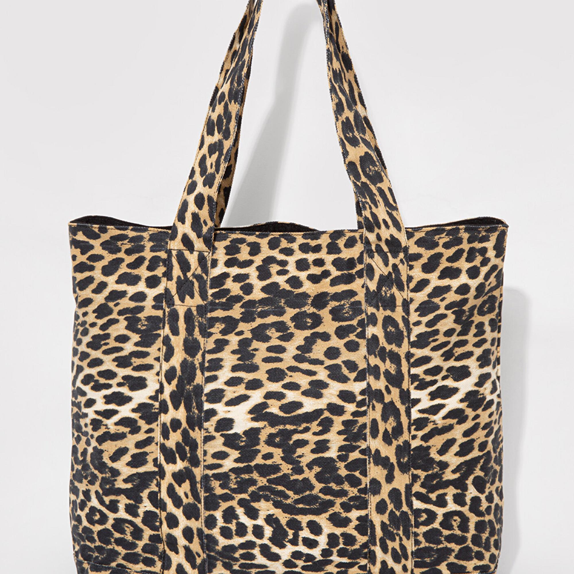 Mavi Leopar Baskılı Çanta 1913022-26823