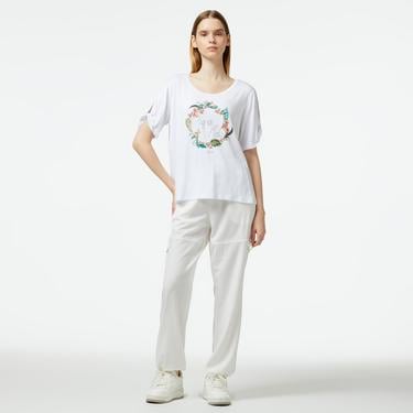  Liu Jo Kadın Beyaz T-Shirt