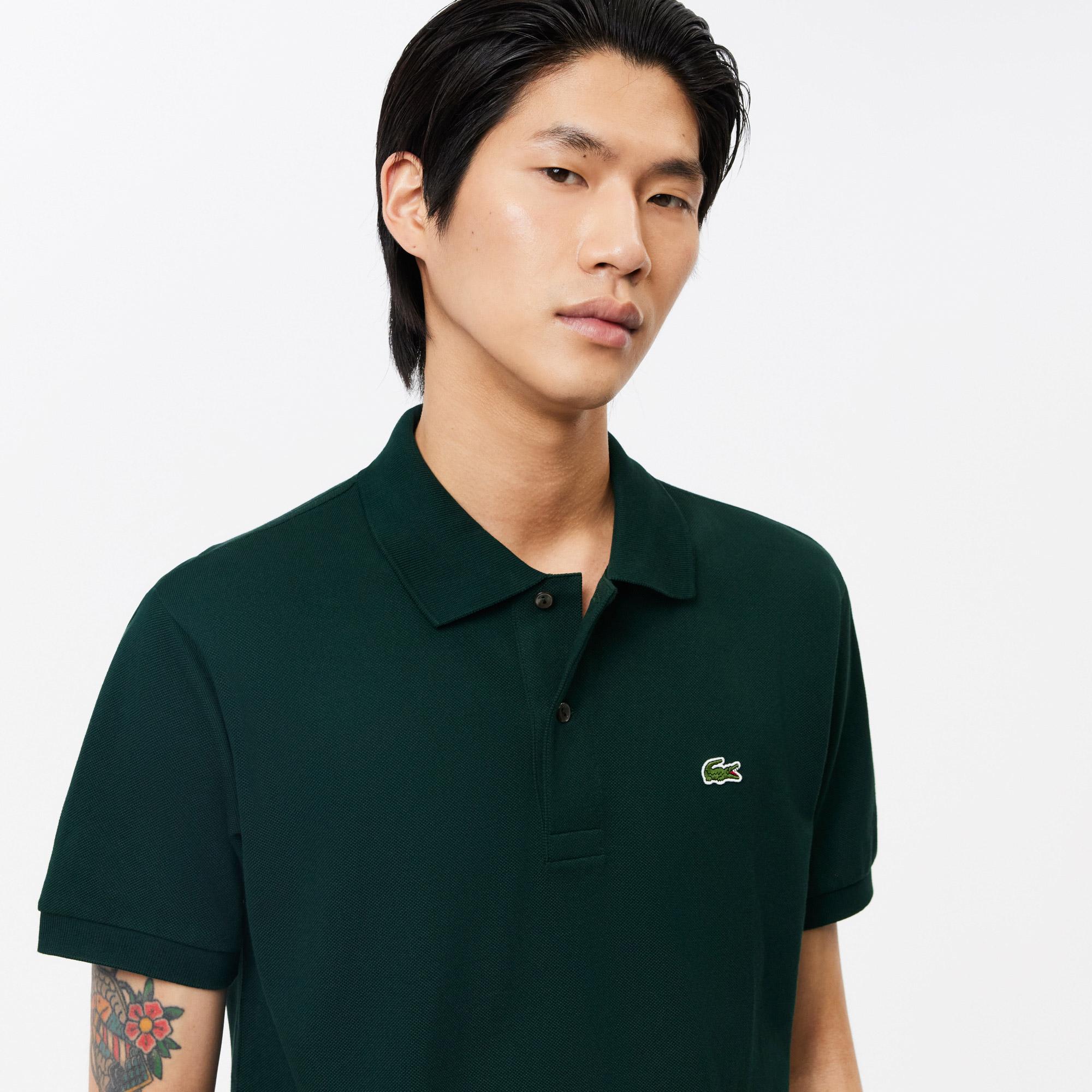 Lacoste L.12.12 Erkek Classic Fit Koyu Yeşil Polo