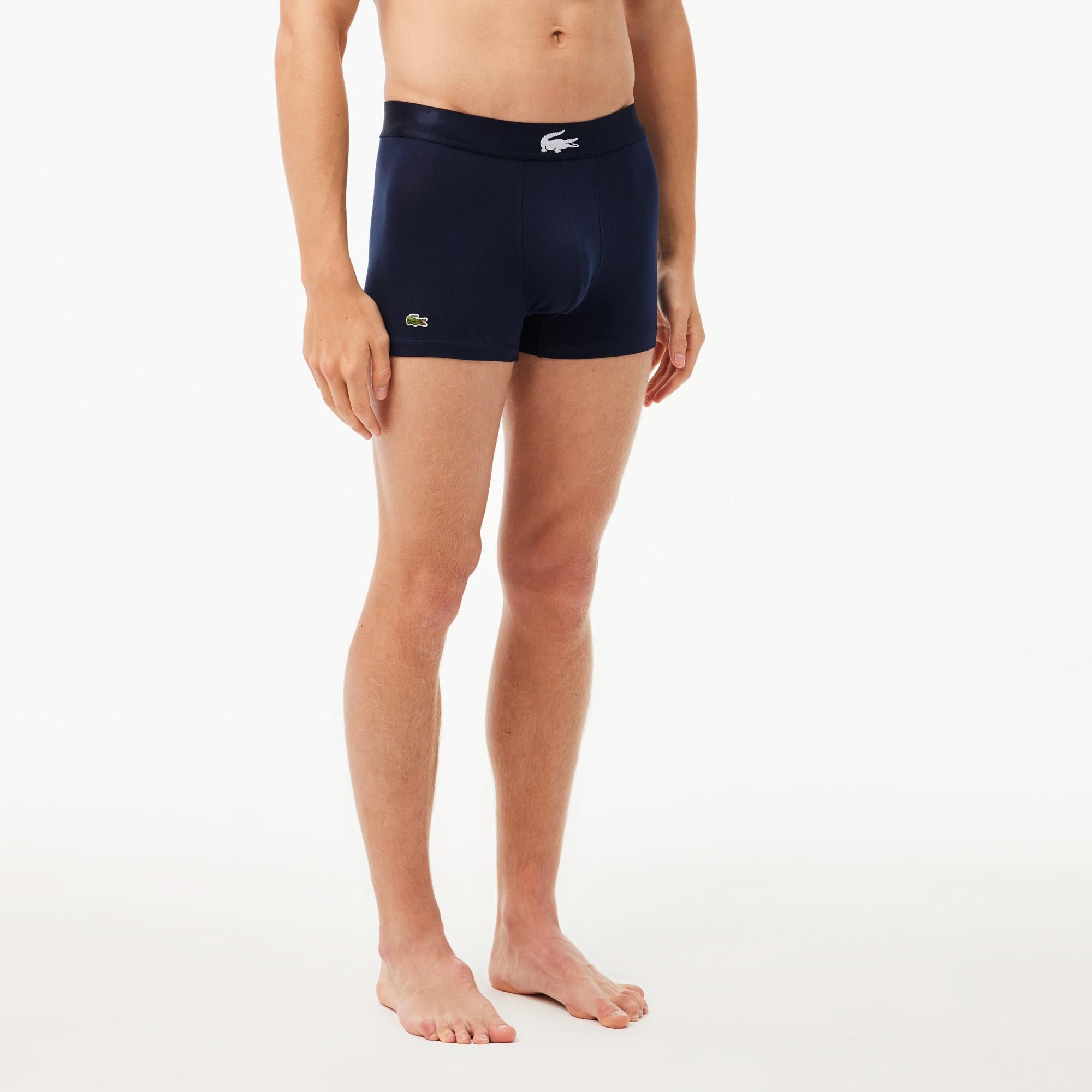 Lacoste Erkek 3'lü Renkli Boxer