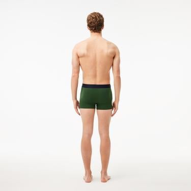  Lacoste Erkek 3'lü Renkli Boxer