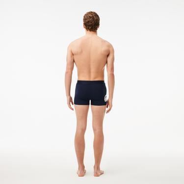  Lacoste Erkek 3'lü Lacivert Boxer