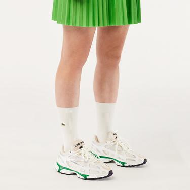  Lacoste L003 2K24 Kadın Beyaz Sneaker