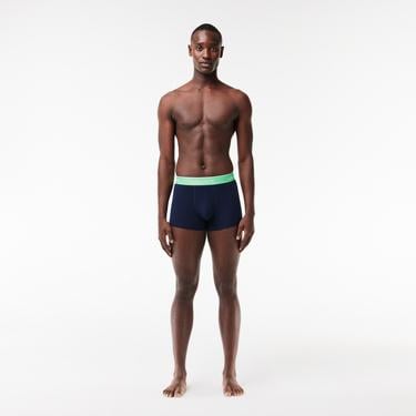  Lacoste Erkek 3'lü Lacivert Boxer