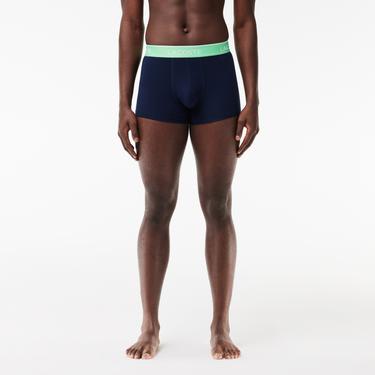  Lacoste Erkek 3'lü Lacivert Boxer