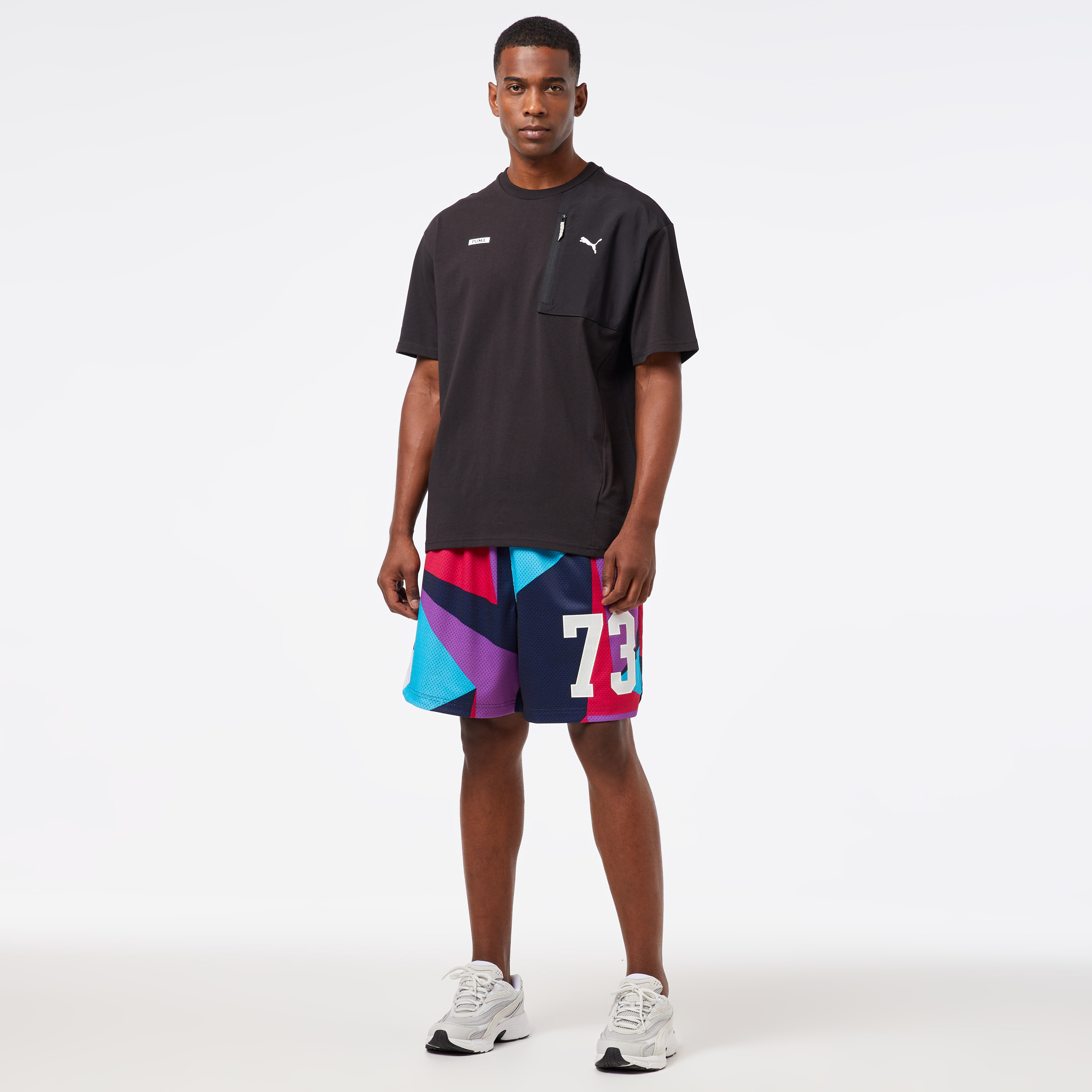  Puma Dylan S Gift Shop Unisex Siyah Şort