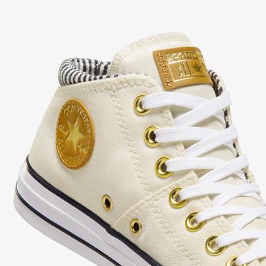  Converse Chuck Taylor All Star Madison Herringbone Stripe Kadın Krem Sneaker