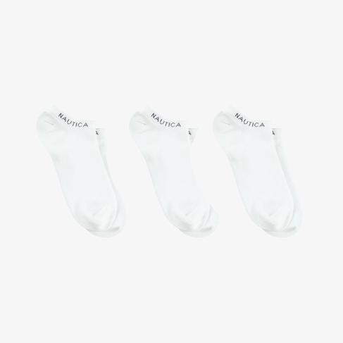  Nautica Erkek Beyaz 3Lü Çorap