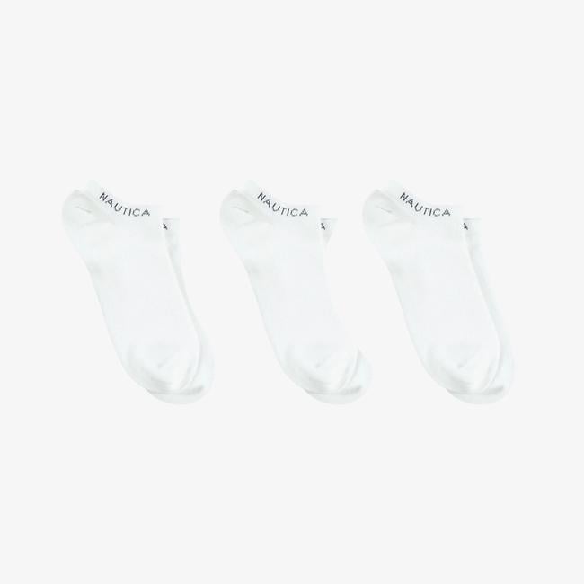  Nautica Erkek Beyaz 3Lü Çorap