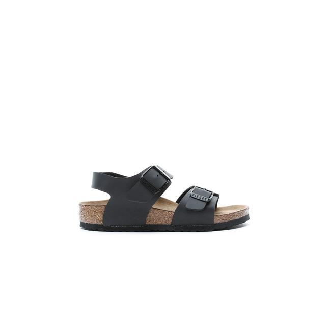 Birkenstock New York BF Çocuk Siyah Sandalet