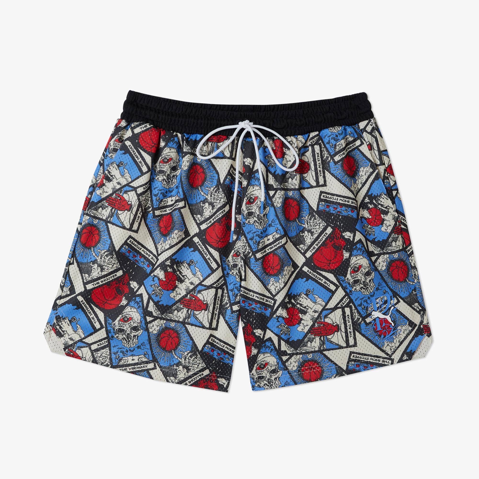 Puma In Your Cards Unisex Renkli Şort