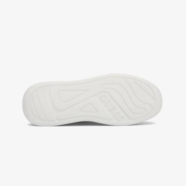  Guess Elba Leather Erkek Beyaz Sneaker