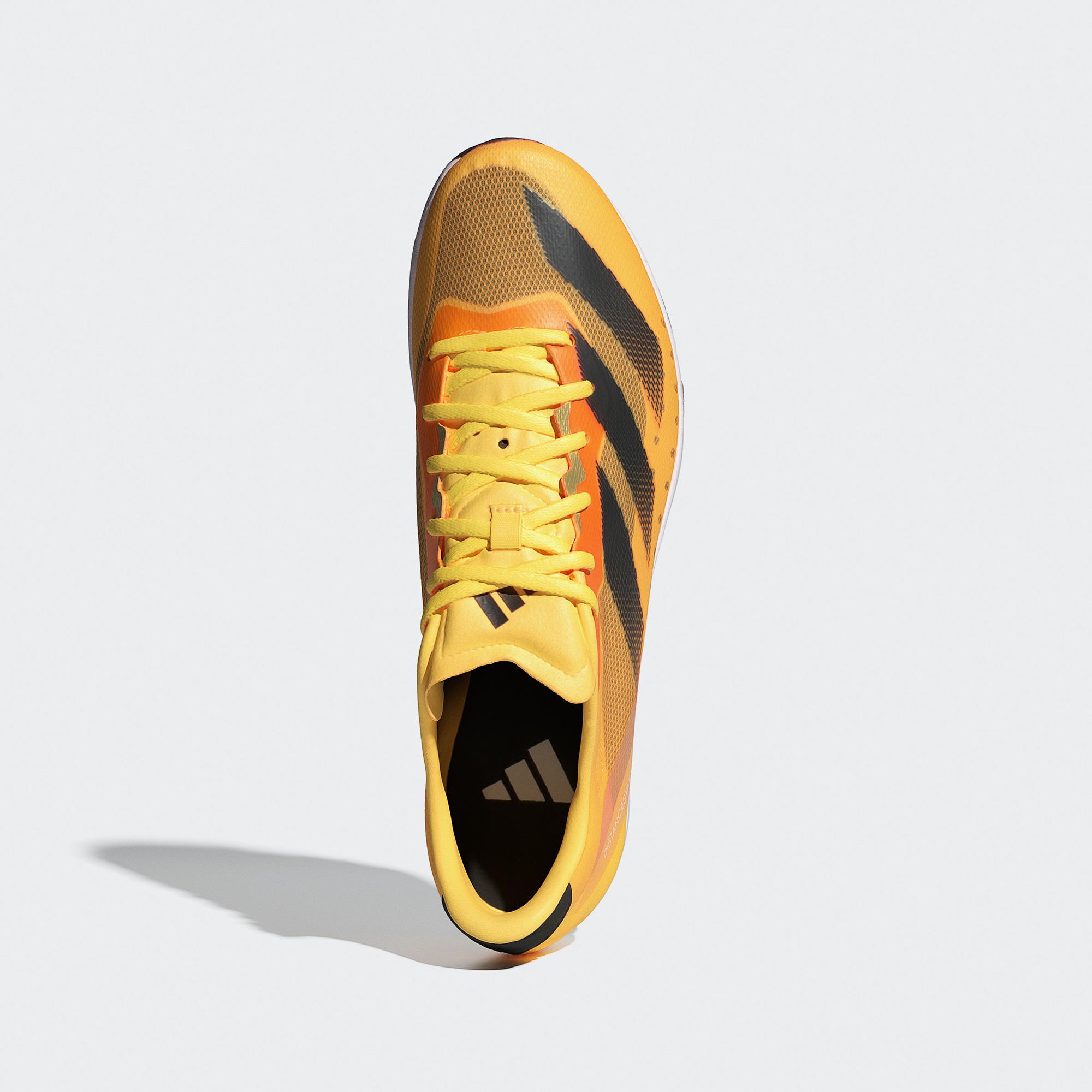 Adidas Adizero Distancensar Erkek Turuncu Çivili Koşu Ayakkabısı