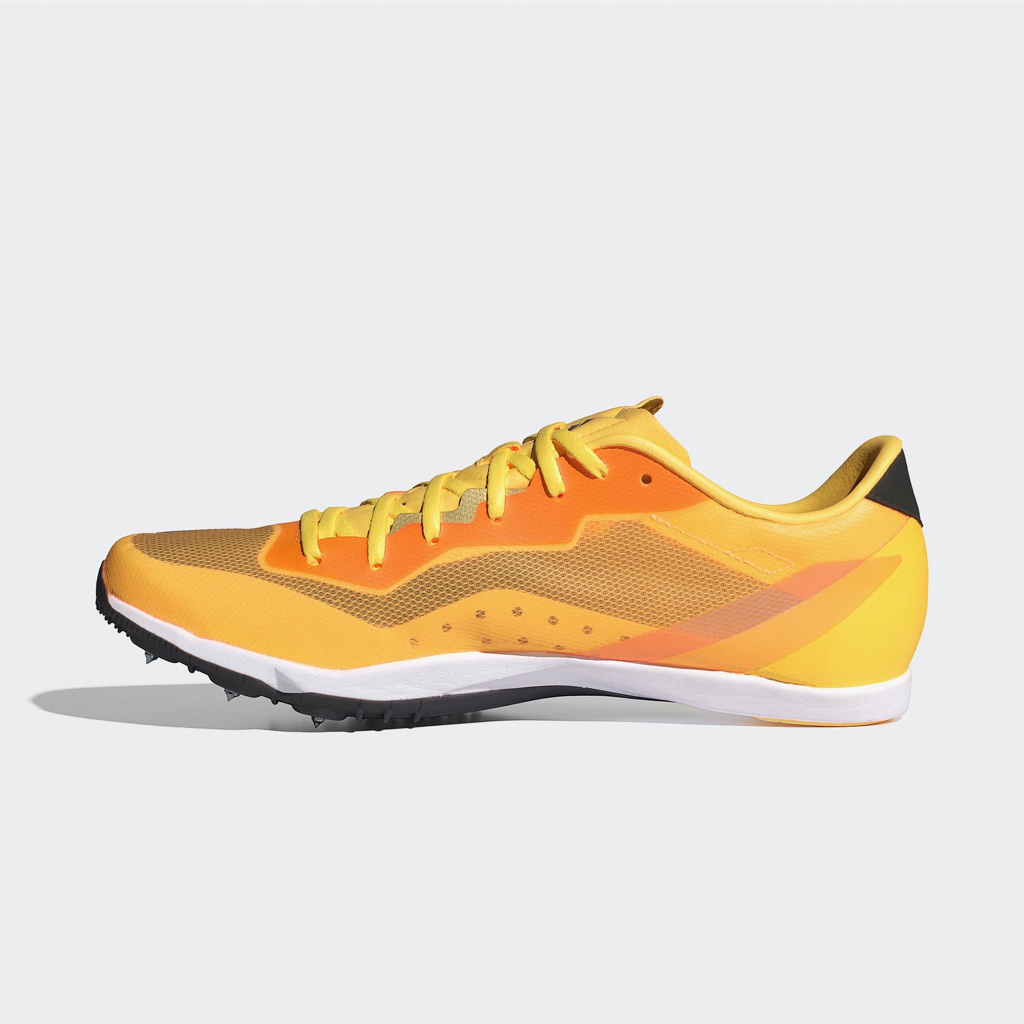 Adidas Adizero Distancensar Erkek Turuncu Çivili Koşu Ayakkabısı