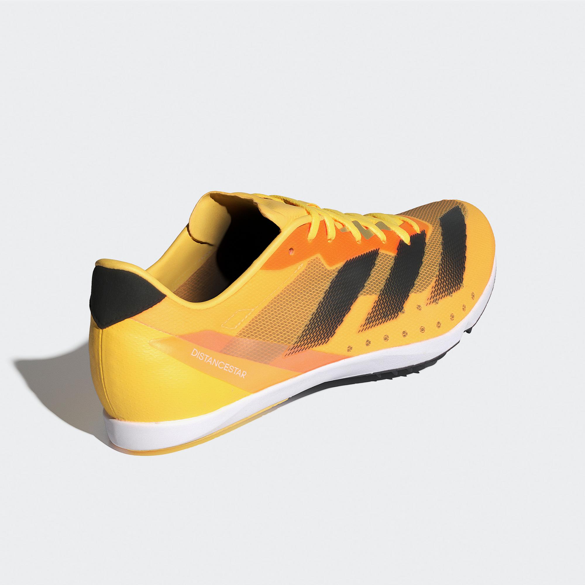 Adidas Adizero Distancensar Erkek Turuncu Çivili Koşu Ayakkabısı