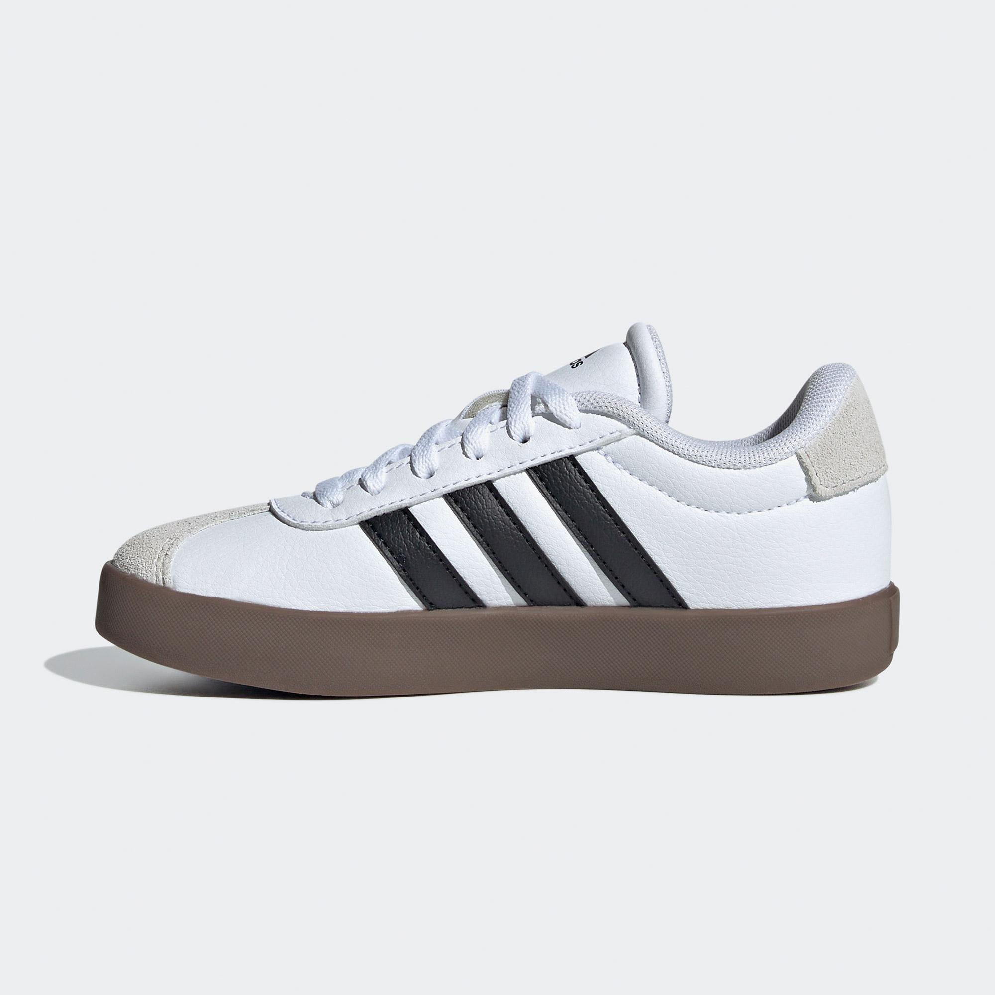 adidas VL Court 3 Çocuk Beyaz  Spor Ayakkabı