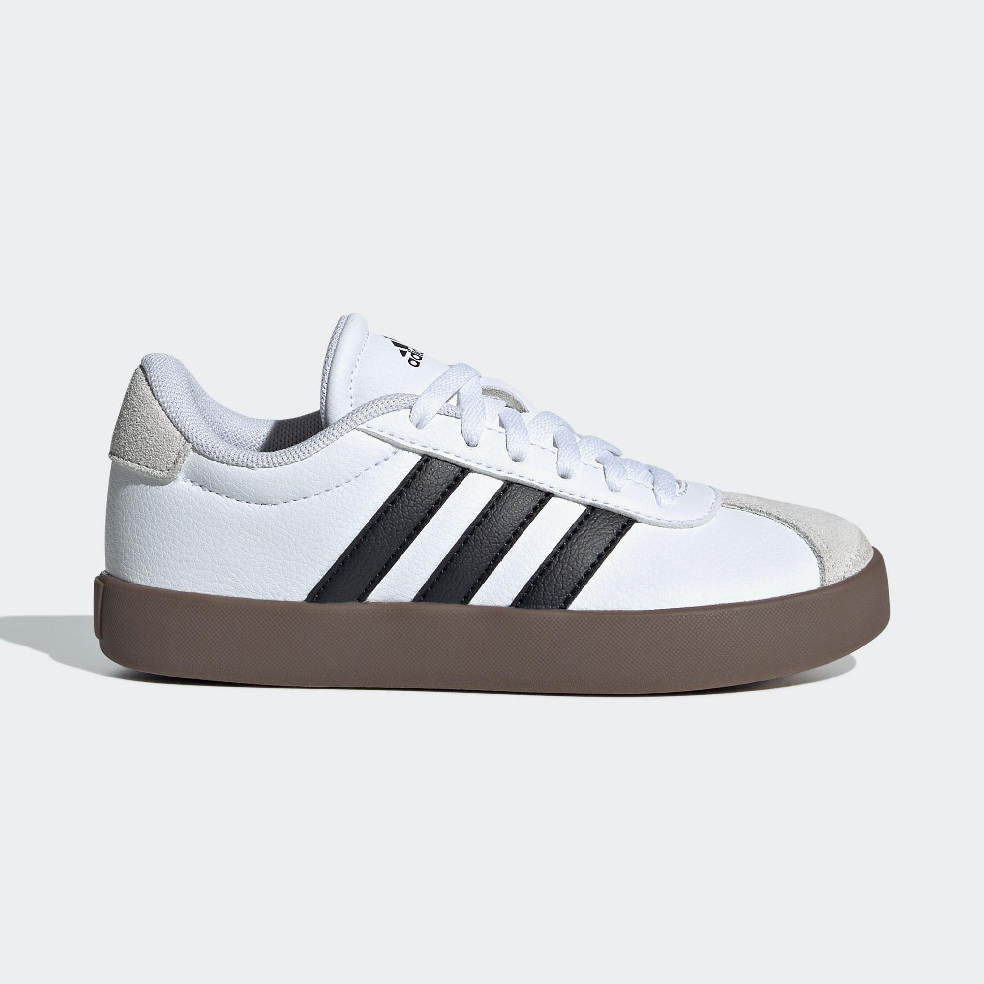 adidas VL Court 3 Çocuk Beyaz  Spor Ayakkabı