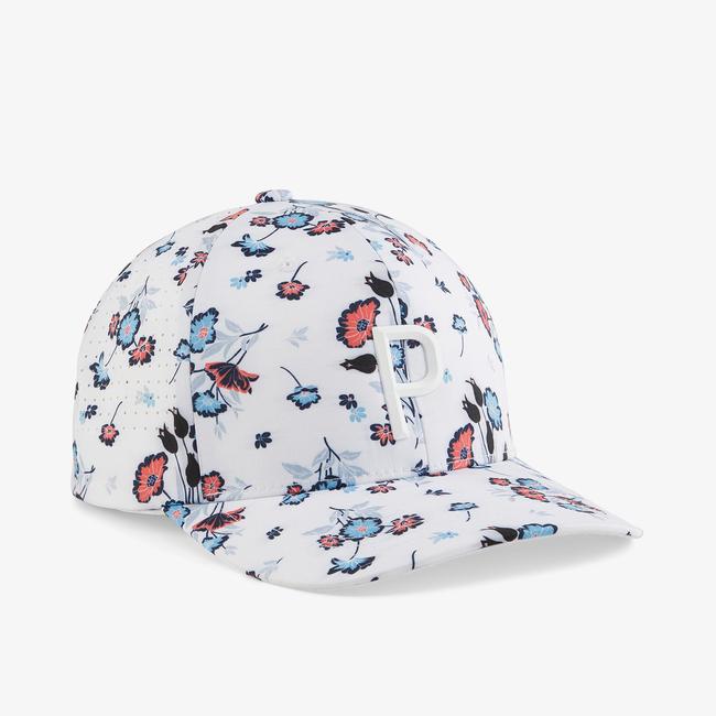  Puma Golf Heirloom Tech P Snapback Unisex Beyaz Şapka