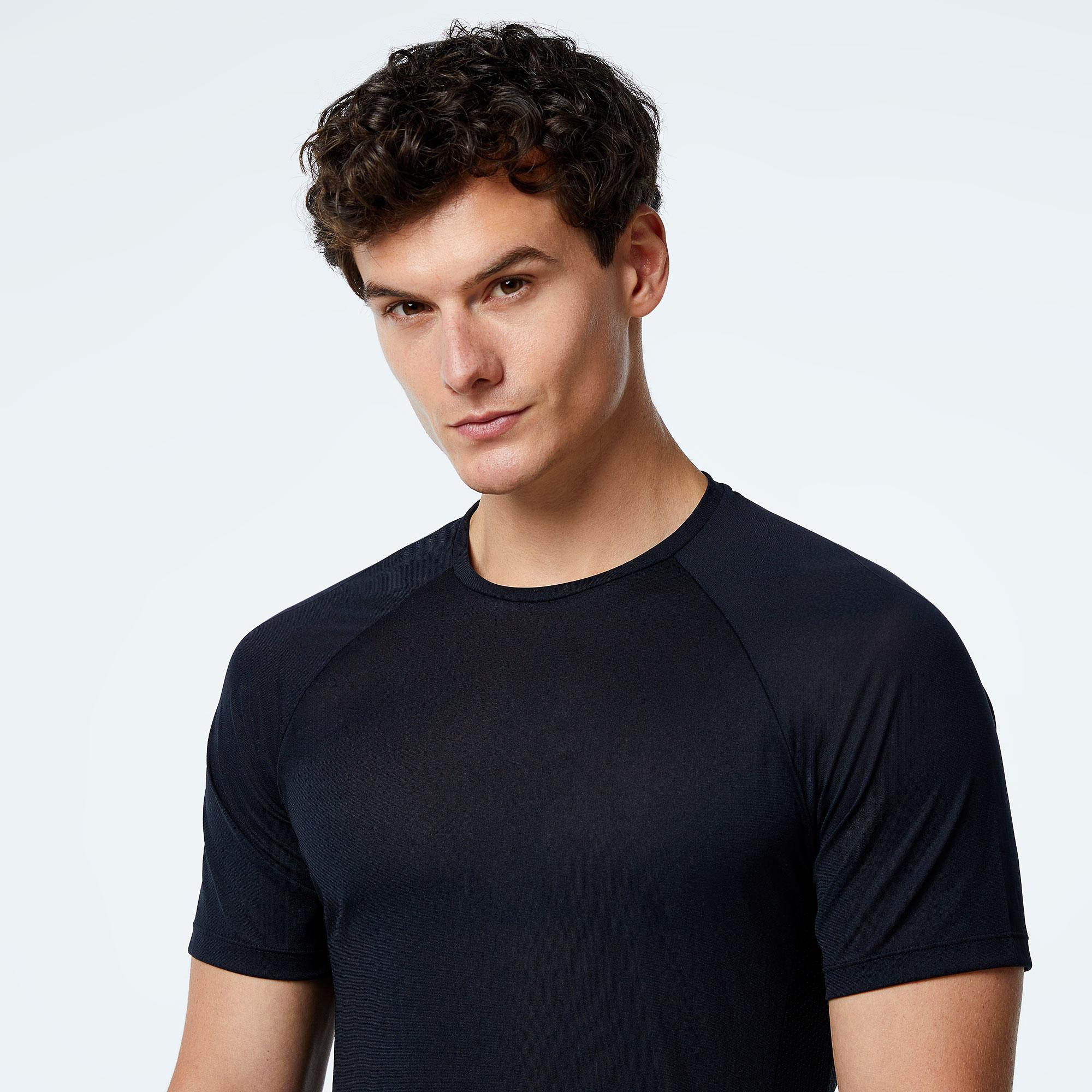 Salomon Cross Label Erkek Siyah Koşu T-Shirt