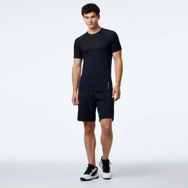  Salomon Cross Label Erkek Siyah Koşu T-Shirt