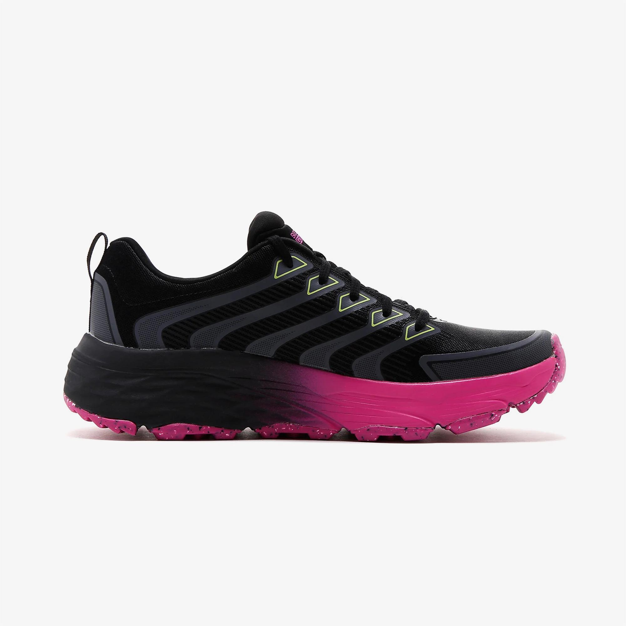 Skechers Max Cushioning Elite Trail Kadın Siyah Outdoor Ayakkabı