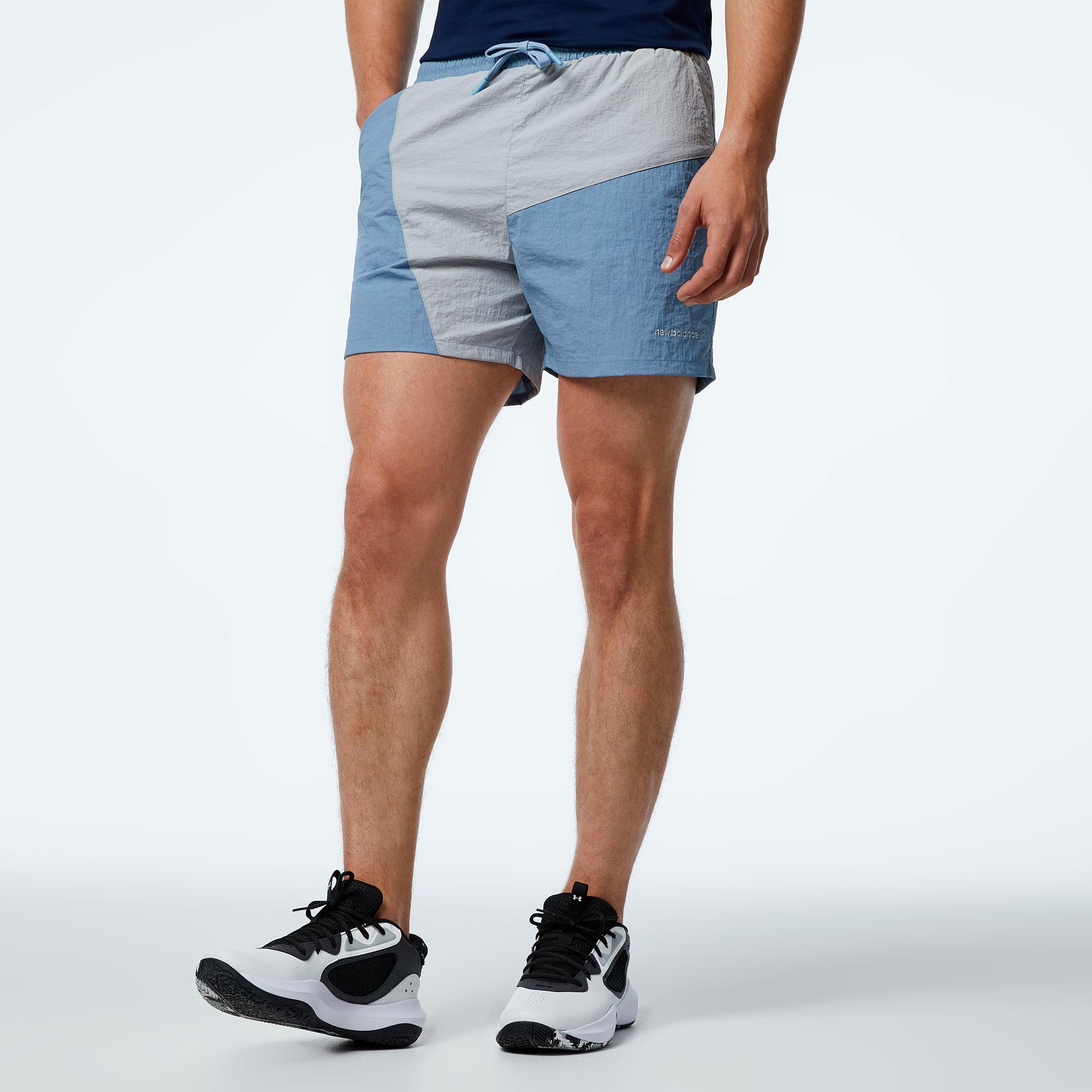 New Balance Erkek Mavi Günlük Şort