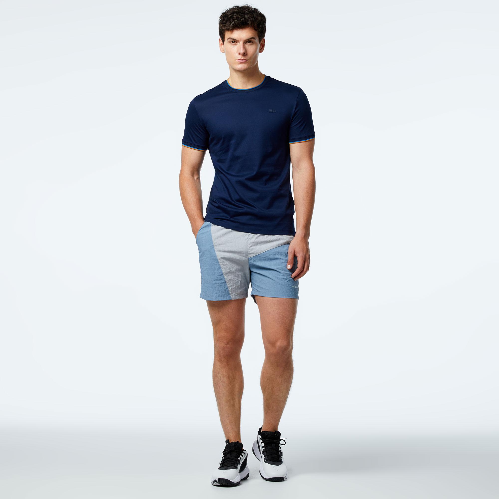 New Balance Erkek Mavi Günlük Şort