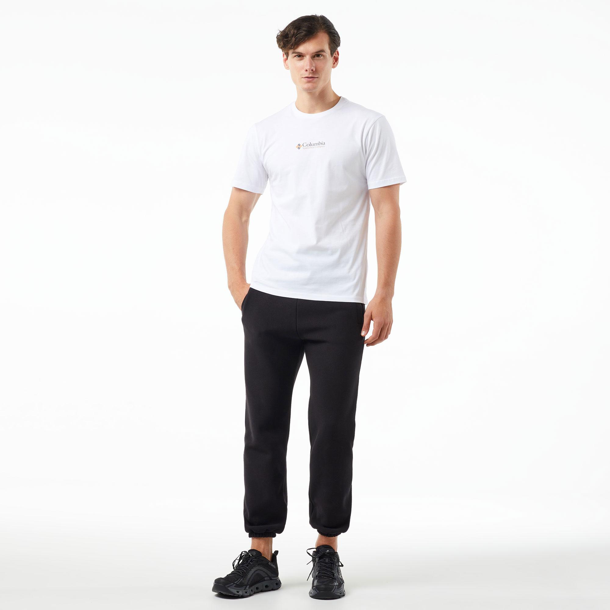 Columbia Csc Retro Erkek Beyaz T-Shirt