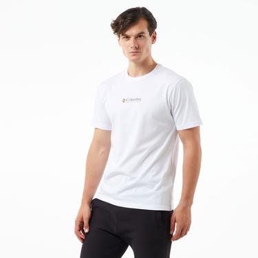  Columbia Csc Retro Erkek Beyaz T-Shirt