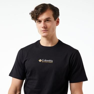  Columbia Csc Retro Erkek Siyah T-Shirt