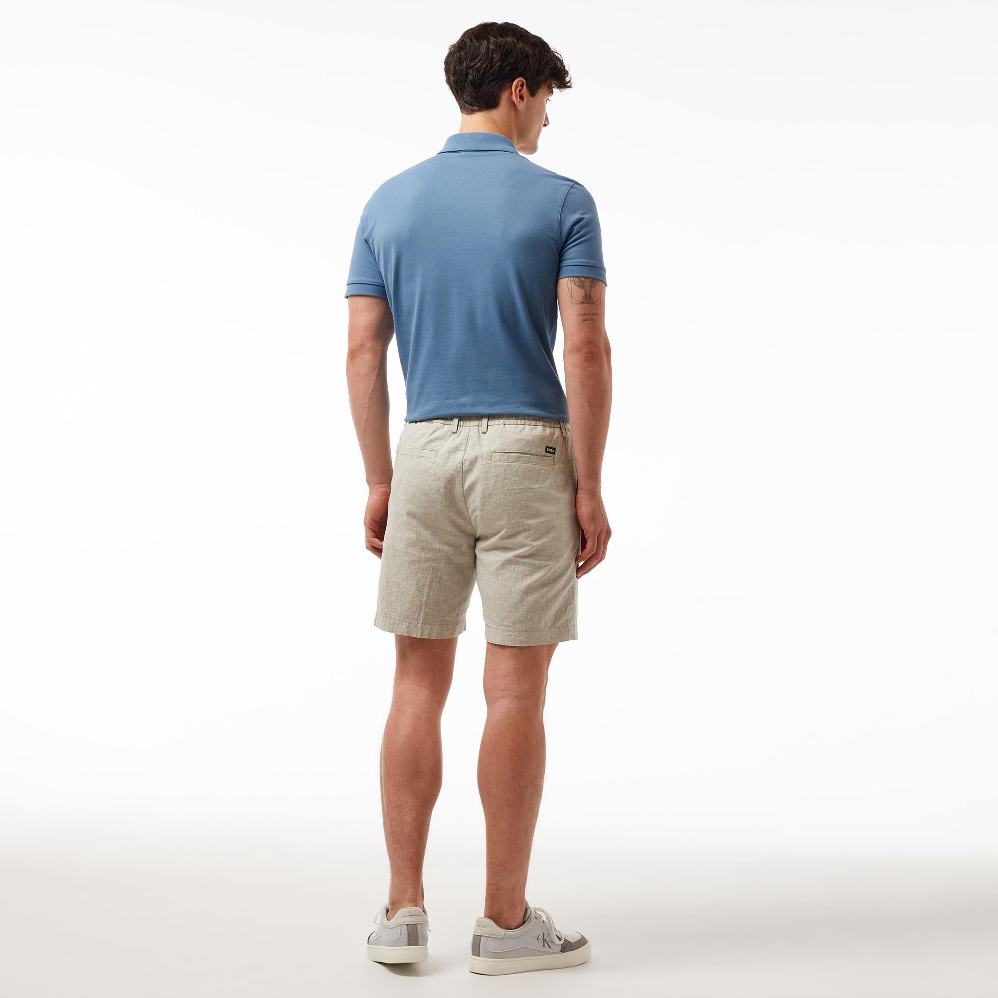 Boss Kane-Ds-Shorts Erkek Yeşil Şort